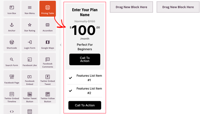 How to create a pricing table using SeedProd How to create a pricing table using SeedProd