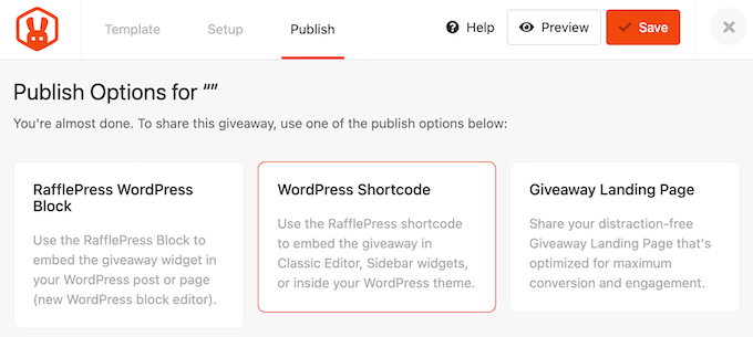 Adding a contest to your website, blog, or online store using shortcode Adding a contest to your website, blog, or online store using shortcode